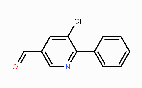CAS No. 1428234-46-1, 3-Methyl-2-phenylpyridine-5-carboxaldehyde