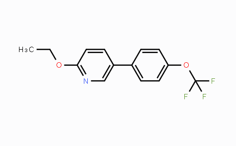CAS No. 121219-87-2, 2-Ethoxy-5-(4-(trifluoromethoxy)phenyl)pyridine