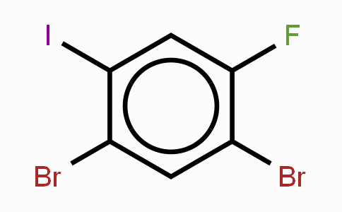 CAS No. 1000578-13-1, 2,4-Dibromo-5-fluoroiodobenzene