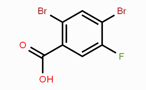 CAS No. 173410-26-9, 2,4-Dibromo-5-fluorobenzoic acid