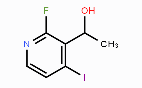 CAS No. 744257-63-4, 1-(2-Fluoro-4-iodo-pyridin-3-yl)-ethanol