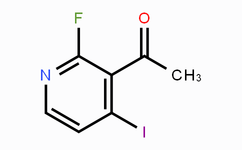 CAS No. 1160502-25-9, 1-(2-Fluoro-4-iodo-3-pyridinyl)-ethanone
