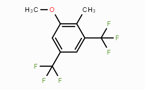 CAS No. 180134-13-8, 1-Methoxy-2-methyl-3,5-bis(trifluoromethyl)benzene