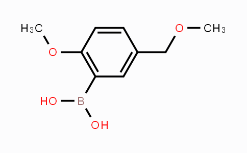 CAS No. 1332504-32-1, 2-Methoxy-5-(methoxymethyl)phenylboronic acid