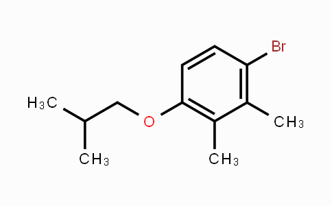 CAS No. 1428234-68-7, 4-Bromo-2,3-dimethyl-1-(2-methylpropoxy)benzene