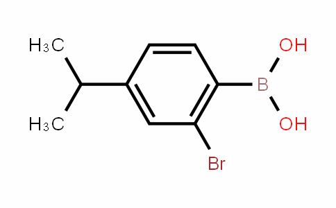CAS No. 2096338-86-0, 2-Bromo-4-isopropylphebylboronic acid