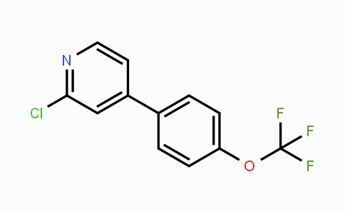 CAS No. 697739-19-8, 2-Chloro-4-(4-trifluoromethoxyphenyl)pyridine