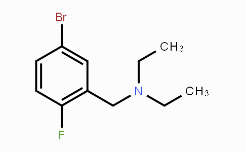 CAS No. 1355248-25-7, 4-Bromo-2-(diethylaminomethyl)-1-fluorobenzene