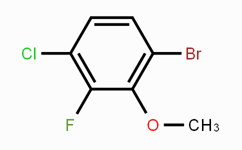 CAS No. 1414870-75-9, 1-Bromo-4-chloro-3-fluoro-2-methoxybenzene