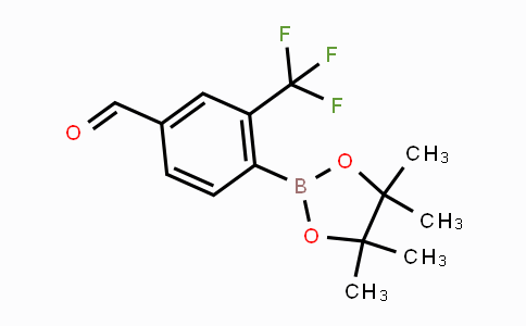 CAS No. 1422268-45-8, 4-Formyl-2-(trifluoromethyl)phenylboronic acid pinacol ester