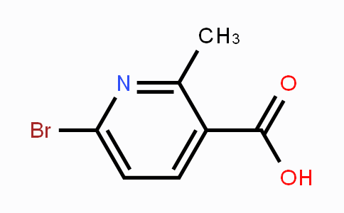 CAS No. 1060805-97-1, 6-Bromo-2-methylpyridine-3-carboxylic acid