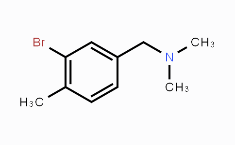1414870-57-7 | Dimethyl[(3-Bromo-4-methylphenyl)methyl]amine