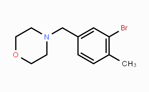 CAS No. 1414870-70-4, 4-(3-Bromo-4-methylbenzyl)morpholine