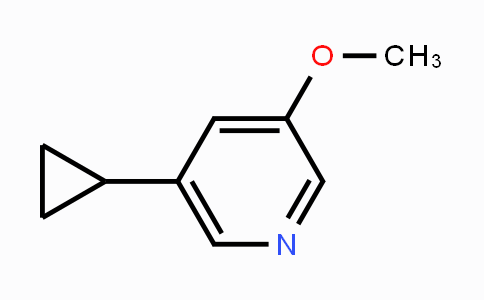 CAS No. 1414870-78-2, 5-Cyclopropyl-3-methoxypyridine