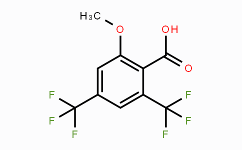 CAS No. 180134-15-0, 2-Methoxy-4,6-bis(trifluoromethyl)benzoic acid
