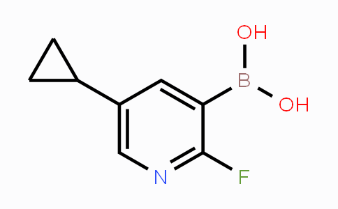 CAS No. 2121511-59-7, 5-Cyclopropyl-2-fluoropyridine-3-boronic acid