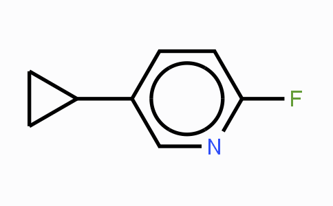 CAS No. 1034467-80-5, 5-Cyclopropyl-2-flluoropyridine