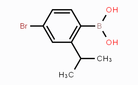 CAS No. 1451390-88-7, 4-Bromo-2-isopropylphenylboronic acid