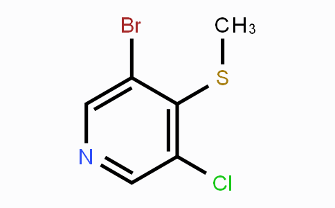 CAS No. 261625-68-7, 5-Bromo-3-chloro-4-methylthiopyridine