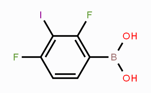 CAS No. 1451393-12-6, 2,4-Difluoro-3-iodophenylboronic acid
