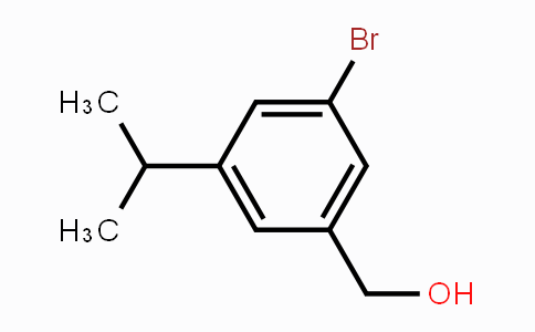 CAS No. 1781019-63-3, 3-Bromo-5-(1-methylethyl)-benzenemethanol
