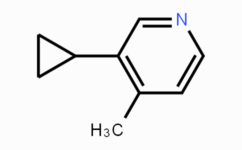 CAS No. 1245643-68-8, 3-Cyclopropyl-4-methylpyridine