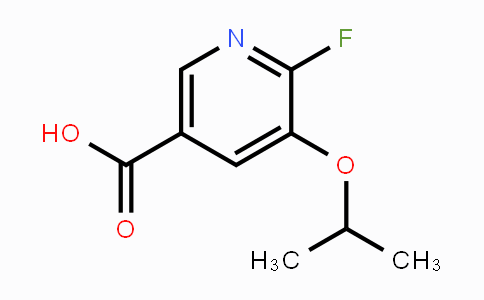 CAS No. 1414870-56-6, 6-Fluoro-5-isopropoxynicotinic acid