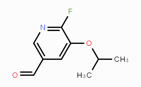 CAS No. 1289040-12-5, 6-Fluoro-5-isopropoxynicotinaldehyde