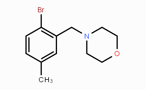 CAS No. 1414870-51-1, 4-[(2-Bromo-5-methylphenyl)methyl]-morpholine