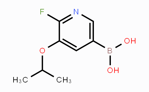 CAS No. 1451390-97-8, 2-Fluoro-3-isopropoxypyridine-5-boronic acid