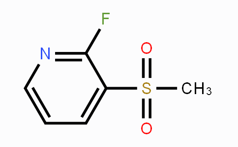 CAS No. 1254730-40-9, 2-Fluoro-3-methylsulfonylpyridine