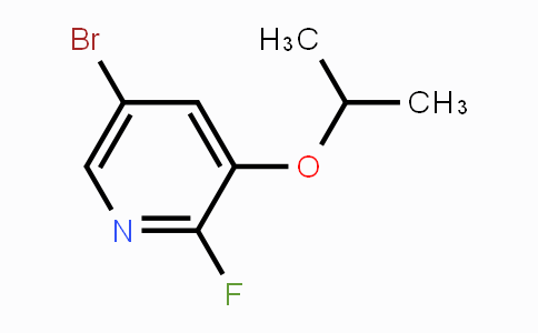 CAS No. 1394291-27-0, 5-Bromo-2-fluoro-3-isopropoxypyridine