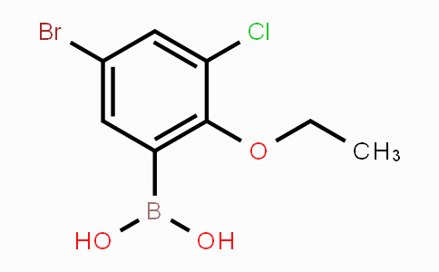 CAS No. 1451391-70-0, 5-Bromo-3-chloro-2-ethoxyphenylboronic acid