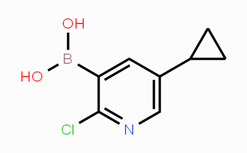 CAS No. 2121511-56-4, 2-Chloro-5-cyclopropylpyridine-3-boronic acid