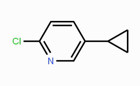 CAS No. 1042986-18-4, 2-Chloro-5-cyclopropylpyridine