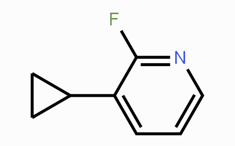CAS No. 1227177-68-5, 3-Cyclopropyl-2-fluoropyridine