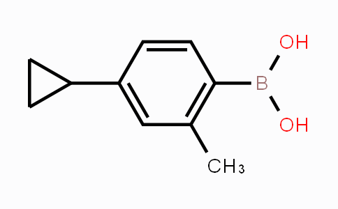 CAS No. 2121514-07-4, 4-Cyclopropyl-2-methylphenylboronic acid