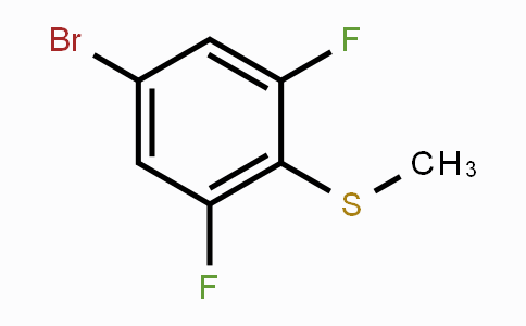 CAS No. 648905-87-7, 1-Bromo-3,5-difluoro-4-(methylsulfanyl)benzene