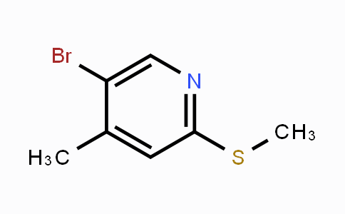 CAS No. 247135-44-0, 5-Bromo-4-methyl-2-(methylthio)pyridine