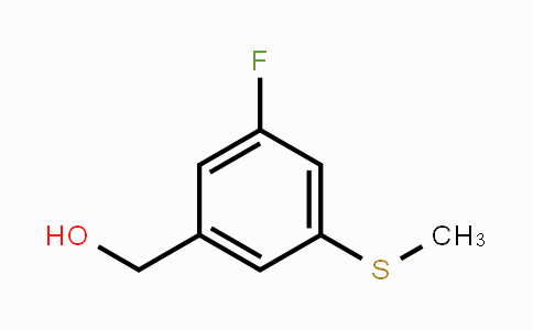 CAS No. 851785-58-5, 5-Fluoro-3-(methylthio)benzyl alcohol