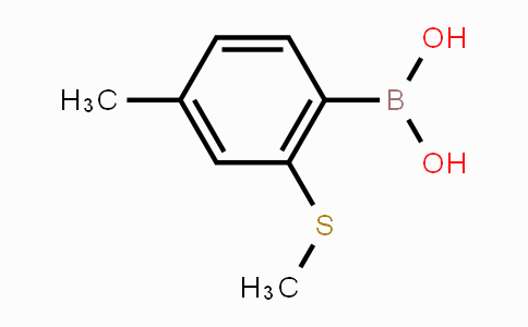CAS No. 1451392-51-0, 4-Methyl-2-(methylthio)phenylboronic acid