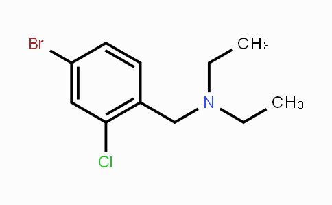 CAS No. 1414870-76-0, (4-Bromo-2-chlorobenzyl)-diethylamine