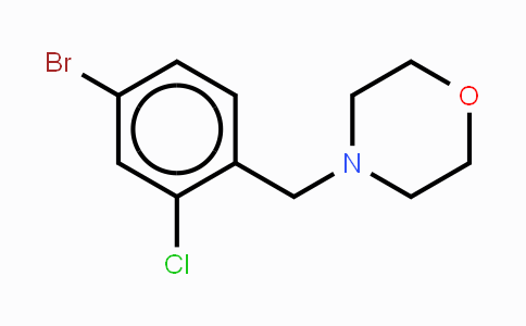 CAS No. 494773-04-5, 4-[(Bromo-2-chlorophenyl)methyl]morpholine