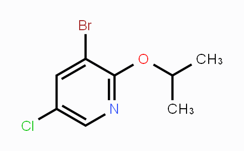 CAS No. 1289133-38-5, 3-Bromo-5-chloro-2-isopropoxypyridine