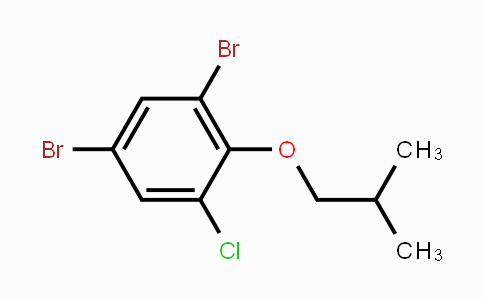 CAS No. 1394291-25-8, 2,4-Dibromo-6-chloro-1-isobutoxybenzene
