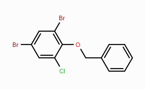CAS No. 864181-25-9, 1,5-Dibromo-3-chloro-2-(phenylmethoxy)benzene