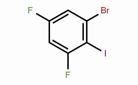 CAS No. 175278-11-2, 1-Bromo-2-iodo-3,5-difluorobenzene