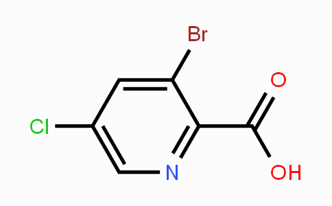 CAS No. 1189513-50-5, 3-Bromo-5-chloropyridine-2-carboxylic acid