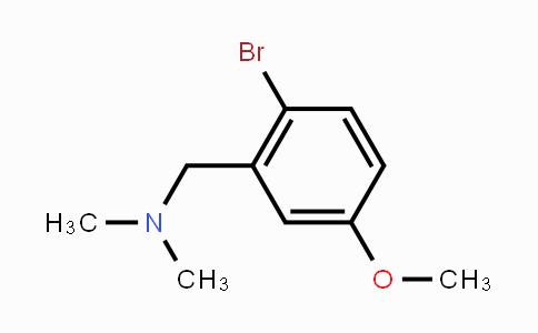 CAS No. 10126-37-1, 2-Bromo-5-methoxy-N,N-dimethylbenzylamine