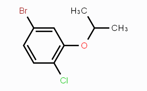 CAS No. 637022-52-7, 4-Bromo-1-chloro-2-(propan-2-yloxy)benzene